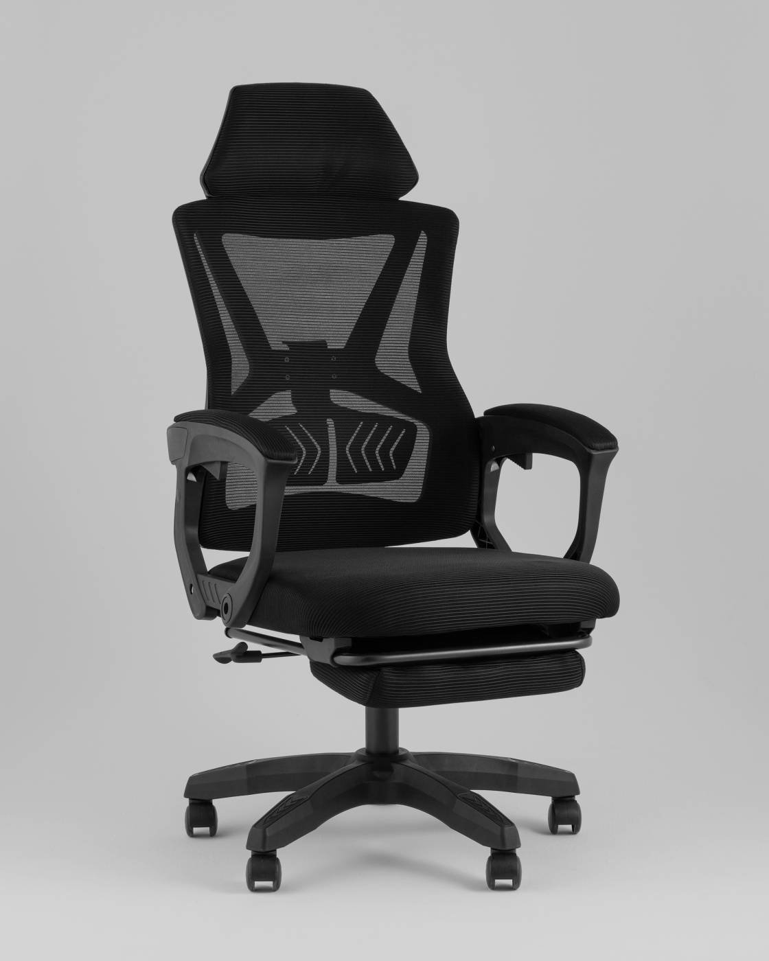 OUE-2515 black Офисное кресло Stool Group OUE-2515 black