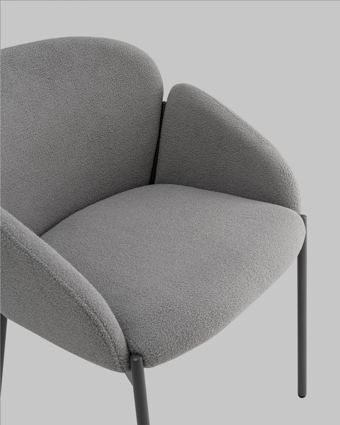 Обеденный стул Stool Group Melia DC-3090 KD 3018-15 grey legs