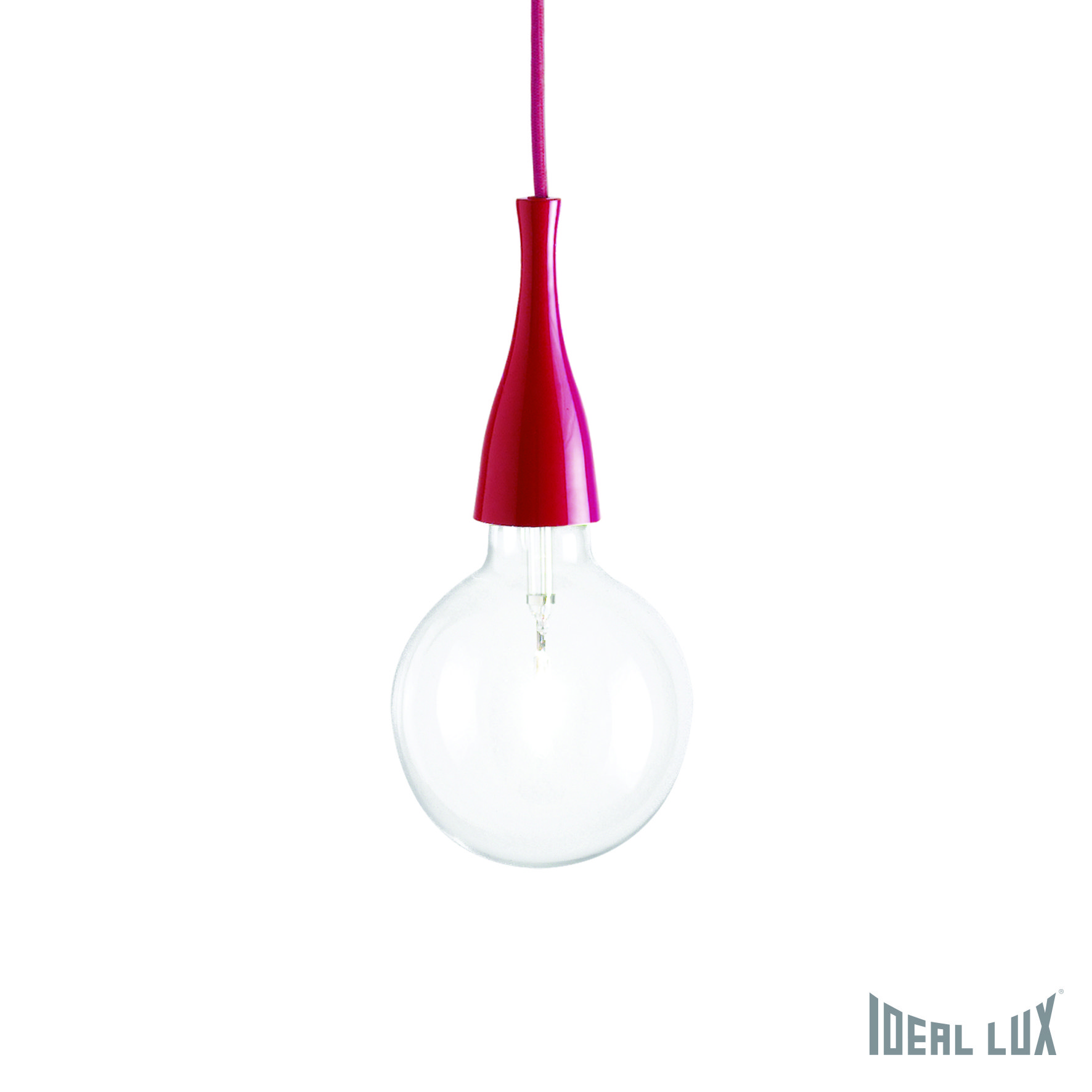 MINIMAL SP1 ROSSO Светильник подвесной Ideal Lux Minimal MINIMAL SP1 ROSSO