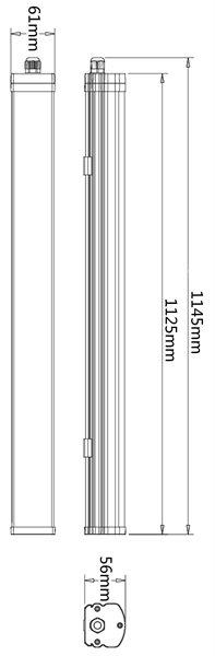 Мебельный светильник Deko-Light Tri Proof Motion 730455
