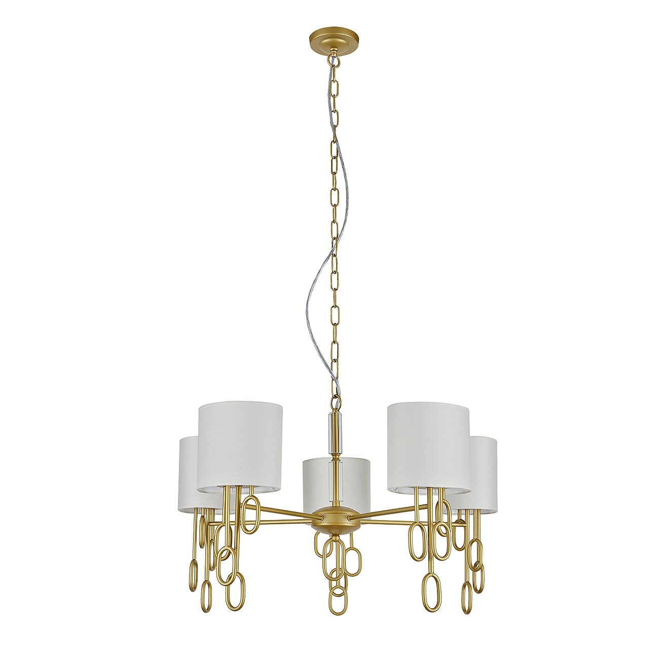 Подвесная люстра Indigo Amali V000479 13026/5P Gold