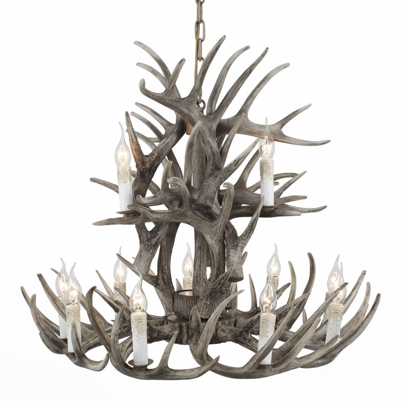 Люстра многоярусная Corna SL154.703.12 ST Luce