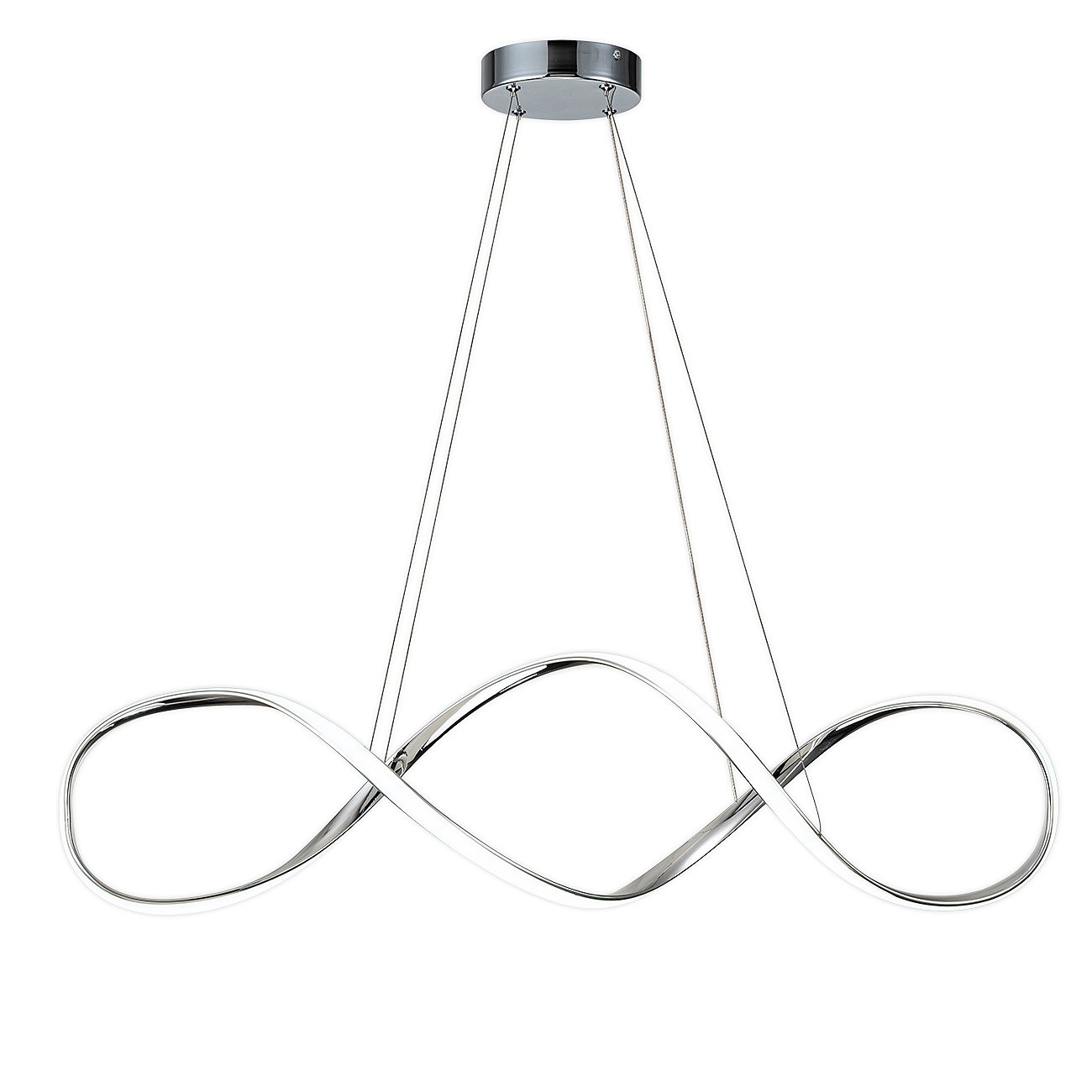 10236/1LED Chrome Подвесная люстра Escada Knot 10236/1LED Chrome