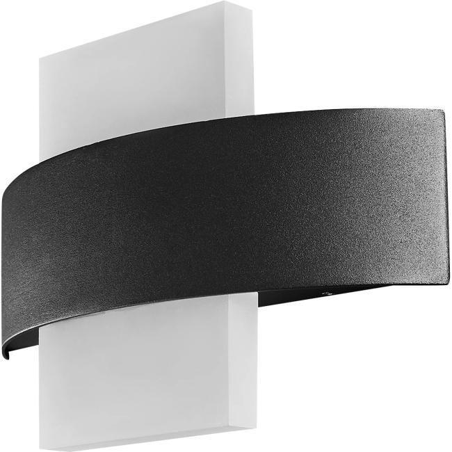 ULU-S32A-8W/4000K IP65 BLACK Уличный настенный светильник Uniel ULU-S32A-8W/4000K IP65 BLACK