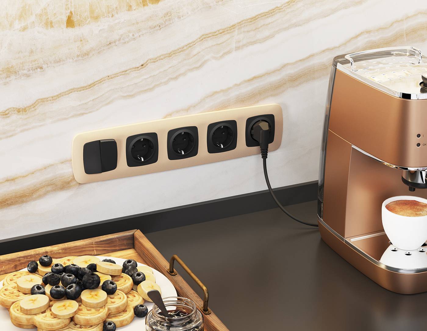 Выключатель Ambrella Volt OMEGA MO803030