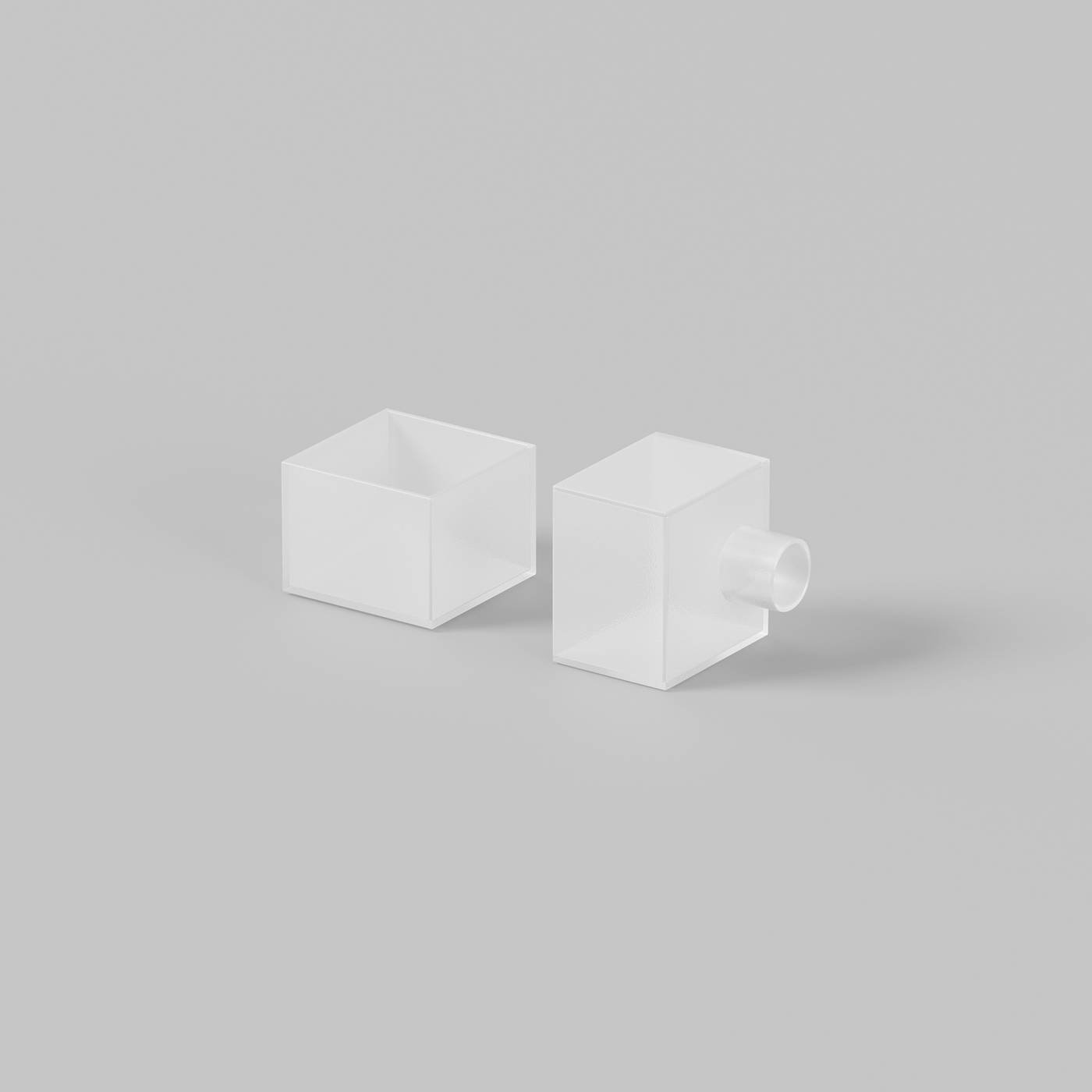 Заглушки для гибкого неона 16x16 мм 2 шт. (выход вверх/вниз) Maytoni Изгиб вдоль оптической оси 432018