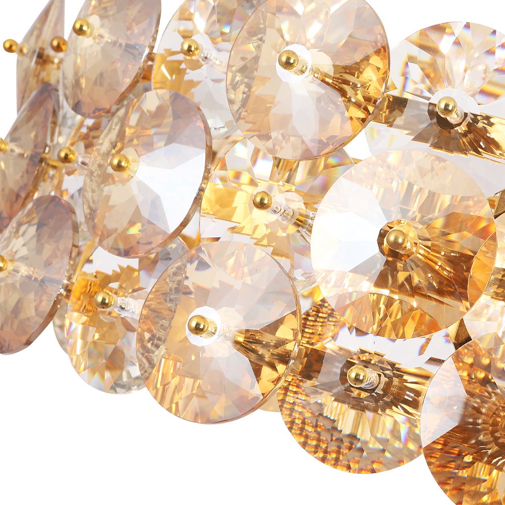 Подвесная люстра Crystal Lux Crystal CRYSTAL SP12 GOLD