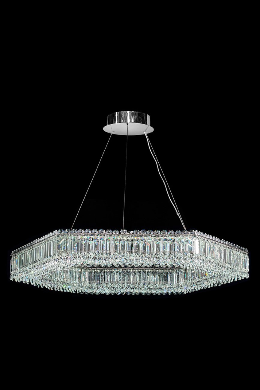 Подвесная люстра LEON Justine LE3004/800 CH