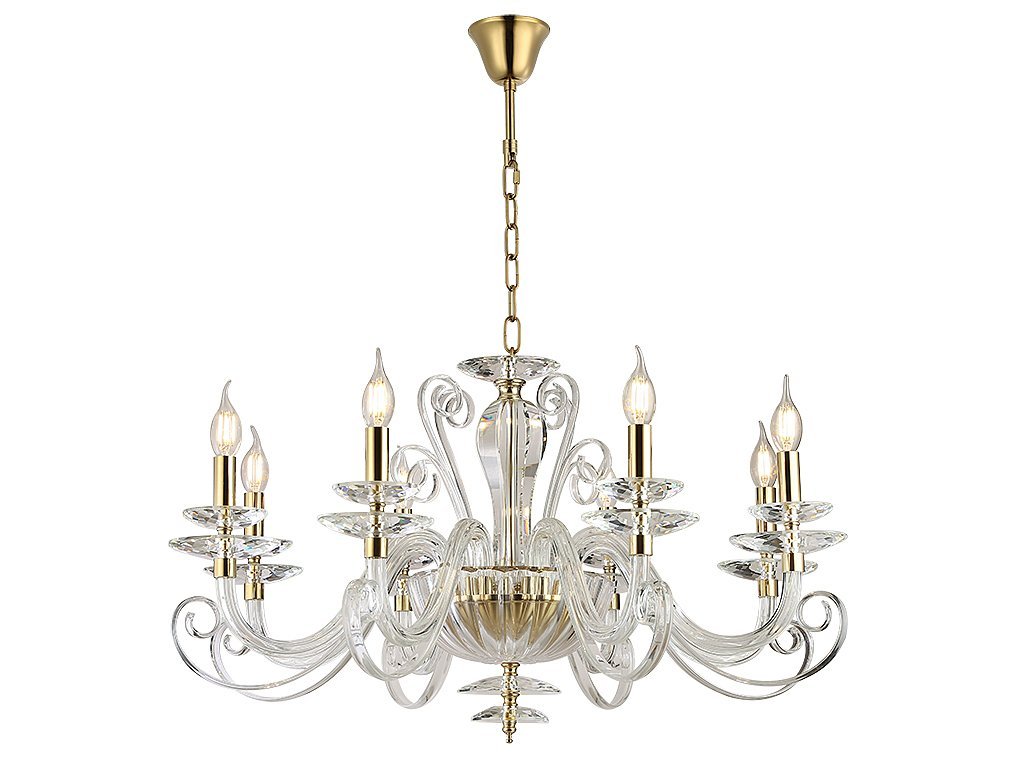 8578/C gold polished Подвесная люстра Newport Annabelle 8578/C gold polished