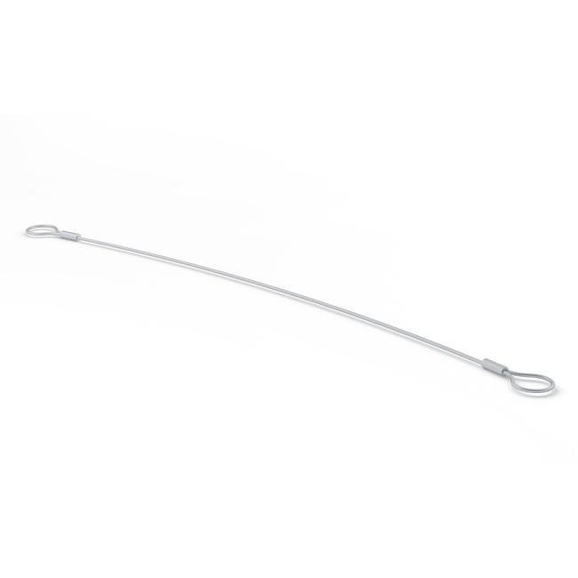 Трос страховочный для настенного монтажа профиля ALU-LINE-DUO-2000 ANOD+OPAL Arlight 024196