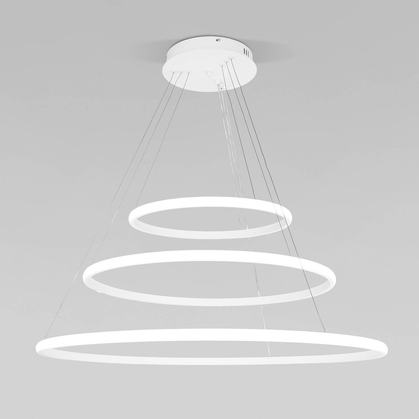 Подвесная люстра Eurosvet Collars 90264/3 белый