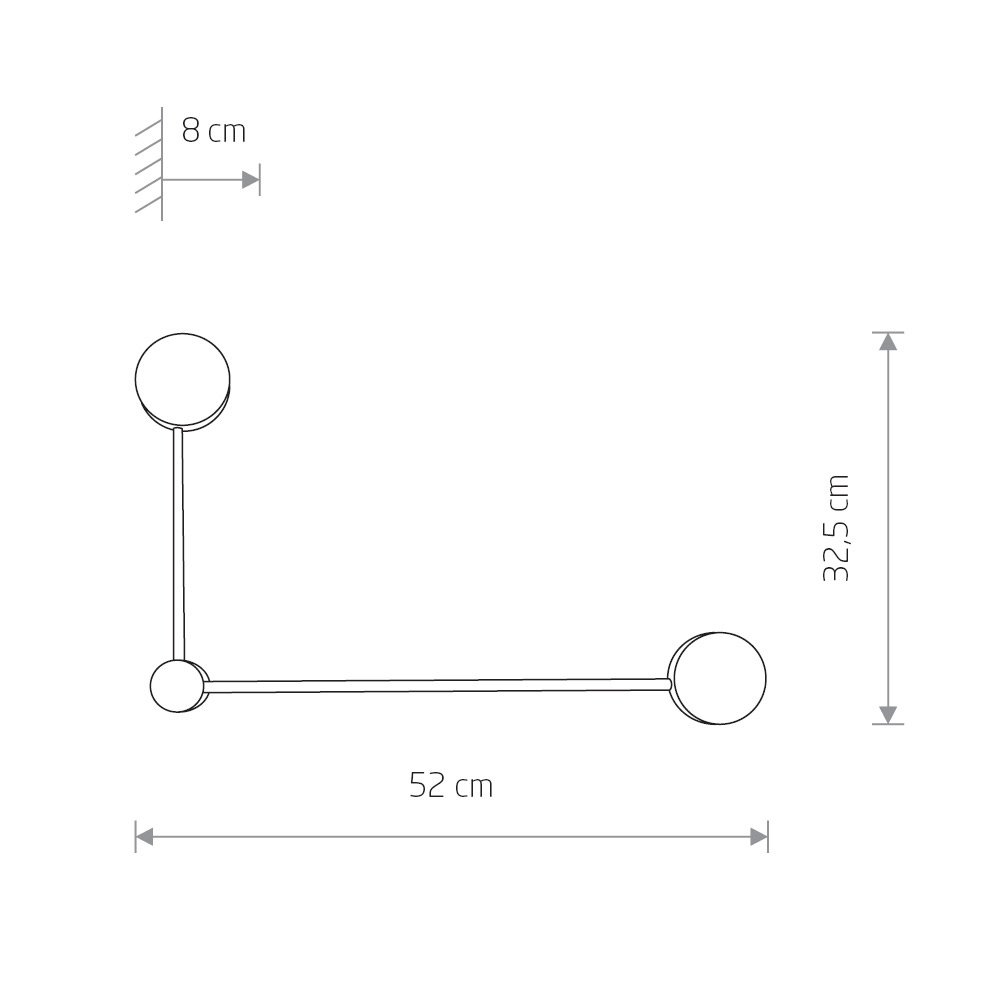7804 Настенный светильник Nowodvorski Orbit 7804