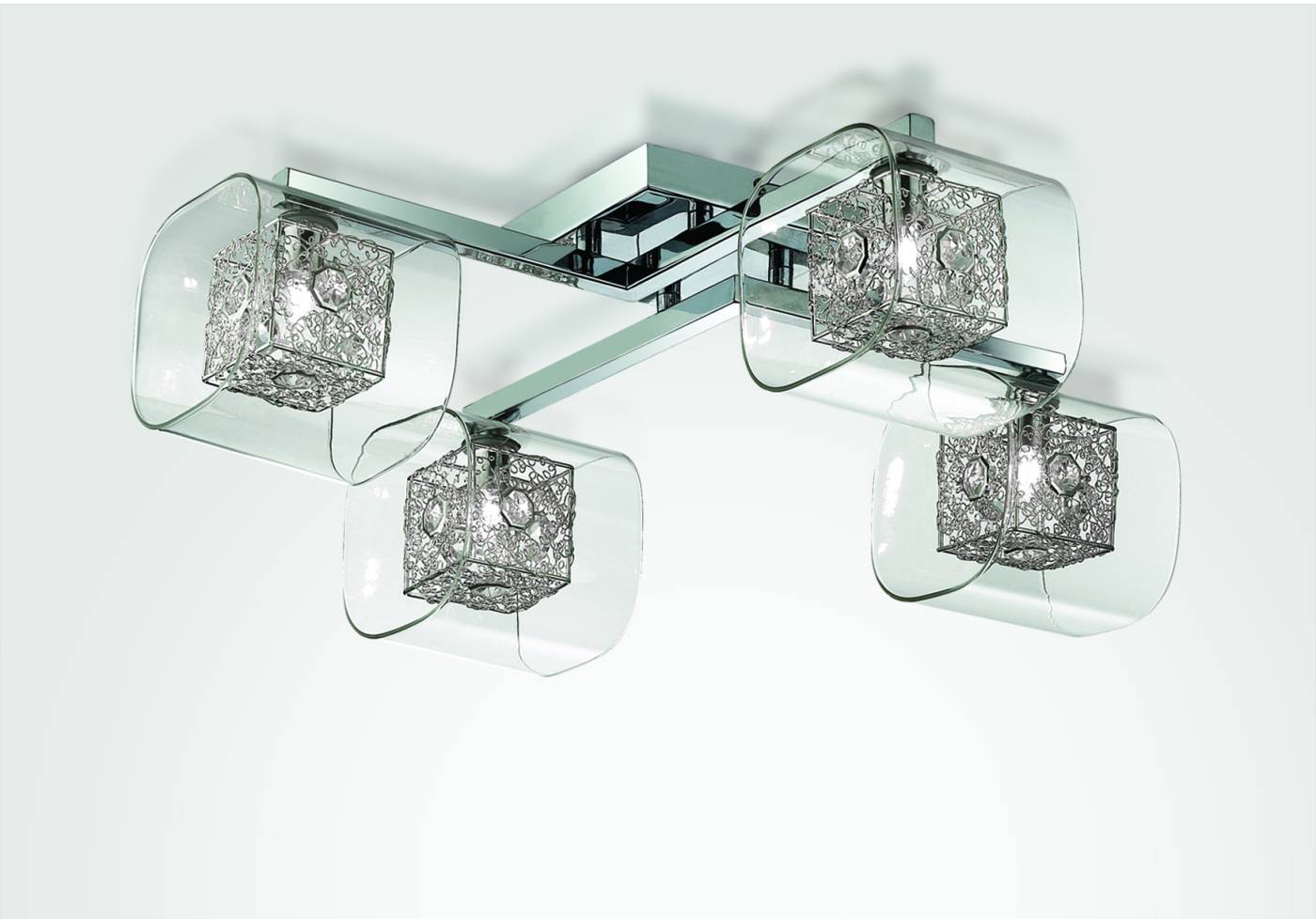 2006/4C Потолочная люстра Odeon Light Forta 2006/4C