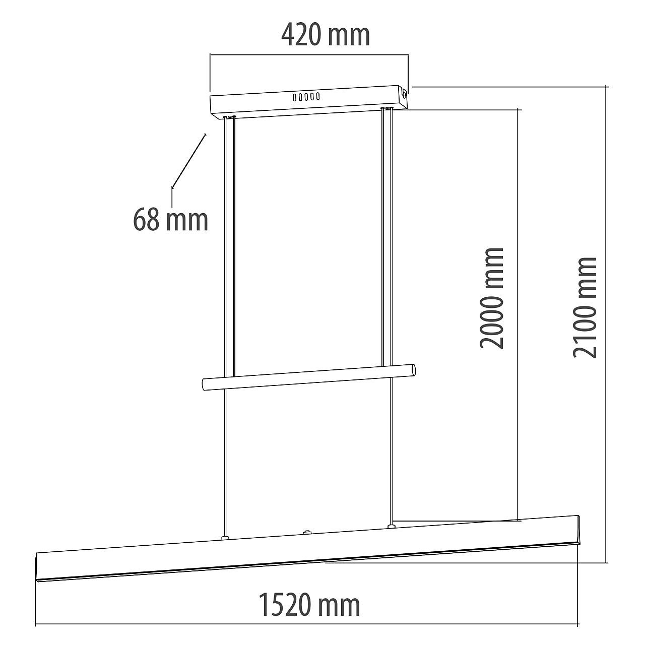 Светильник подвесной De Markt Ральф 675013503