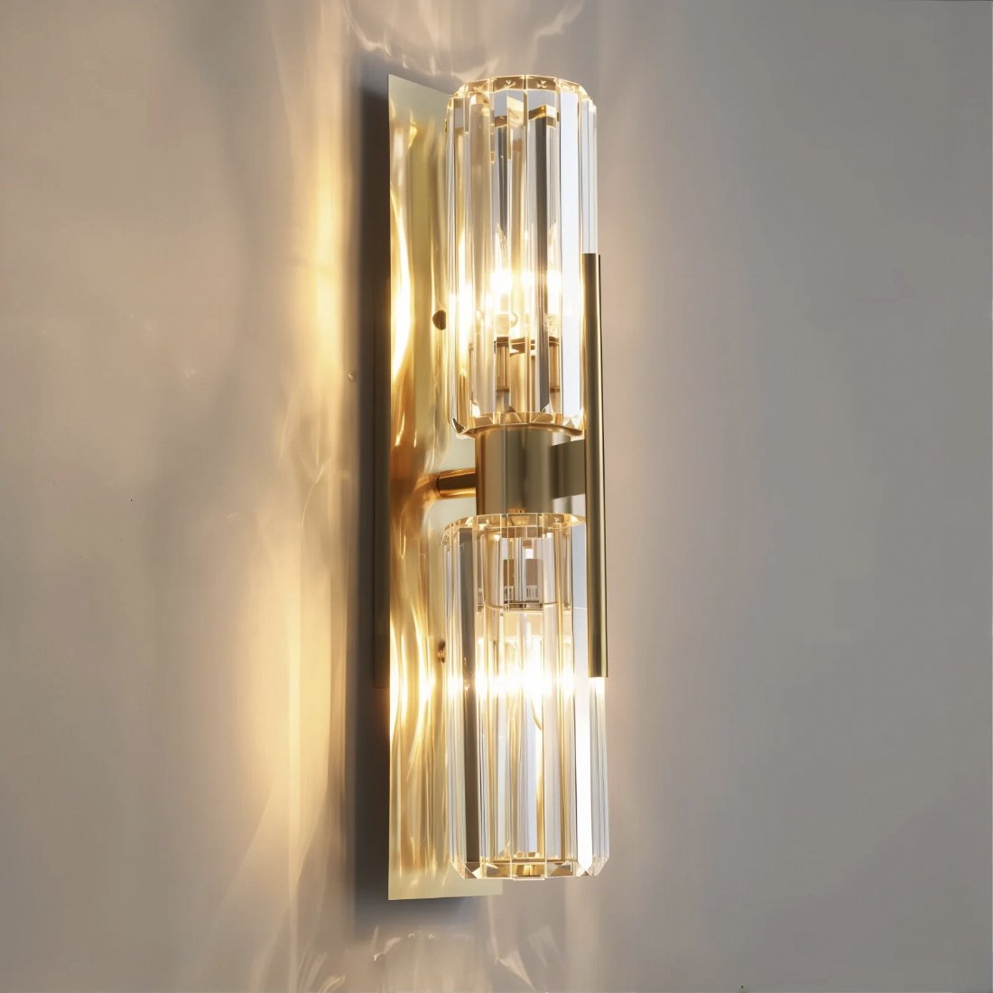 88183W/D500 gold/clear Настенное бра Delight Collection Wall lamp 88183W/D500 gold/clear