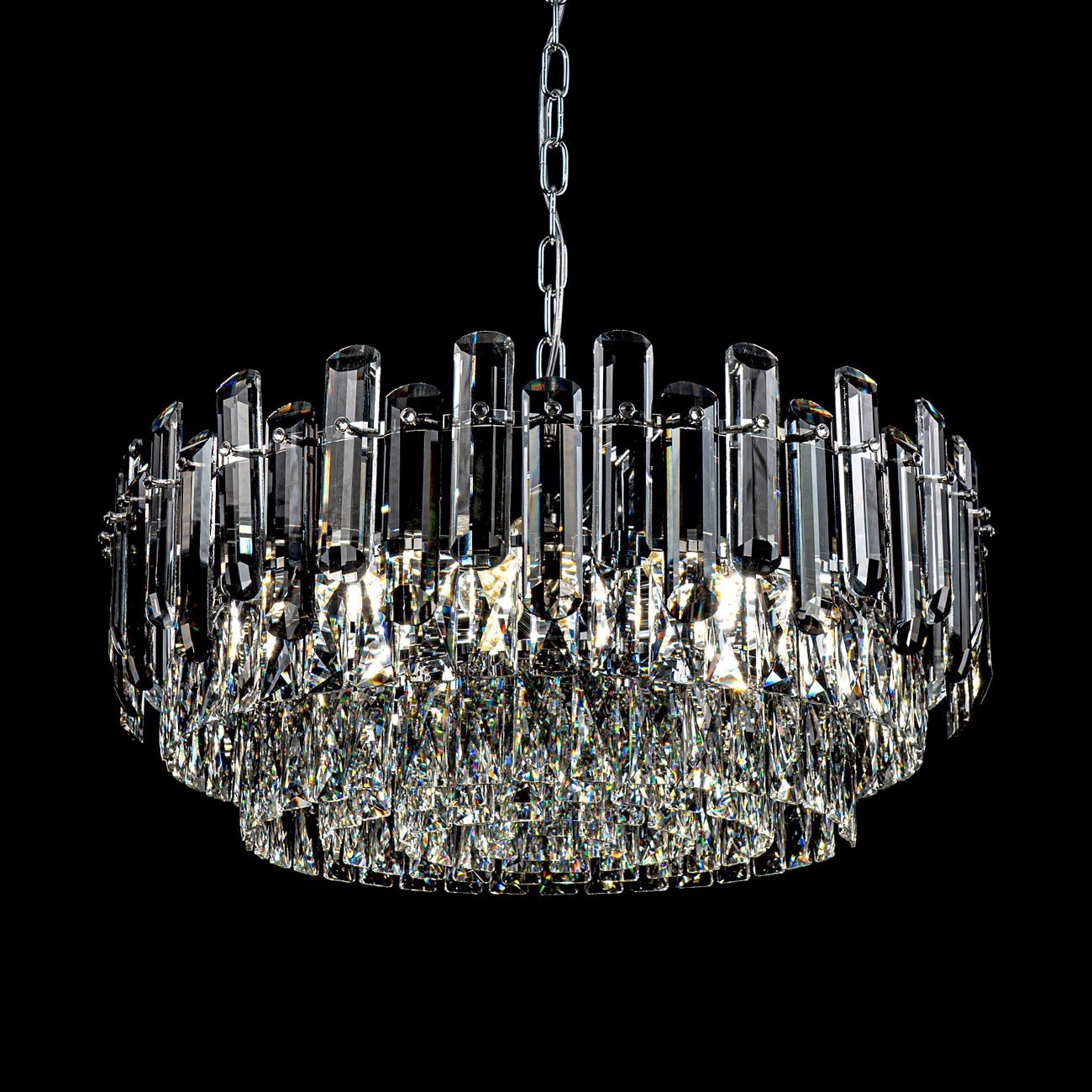 ML.9006.12 CR-SM Подвесная люстра ML Modelux ML.9006.12 CR-SM