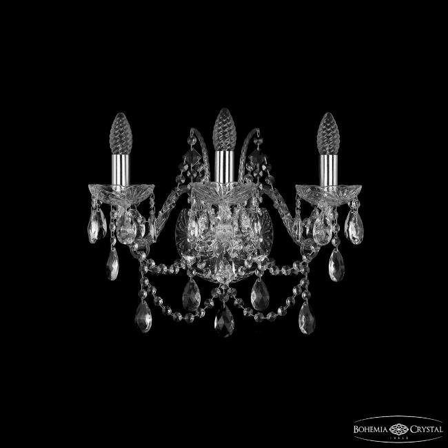 Настенное бра Bohemia 1411 1411B/3/160 Ni