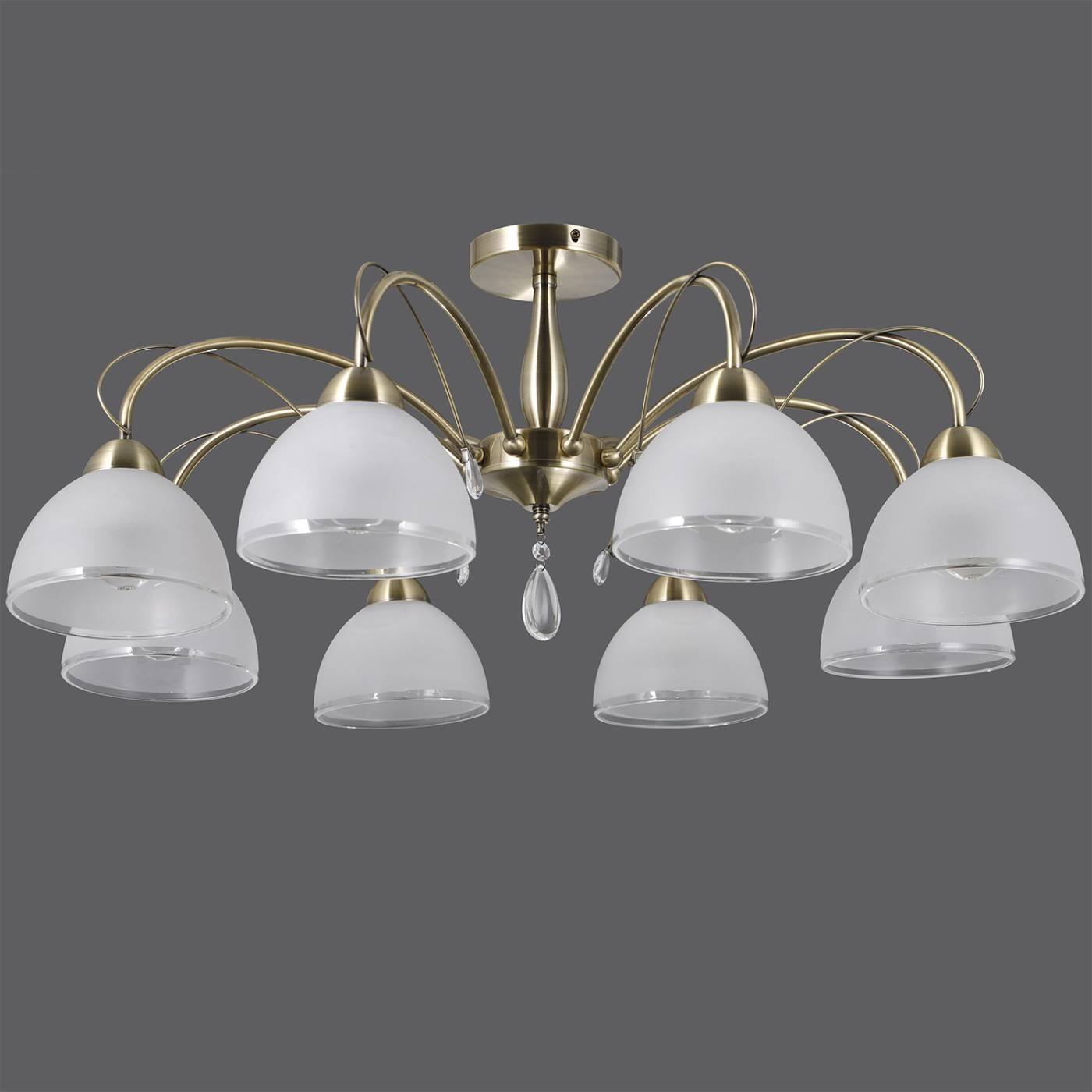 Потолочная люстра ILLUMICO IL0506-8CSQ-25AB ELITE