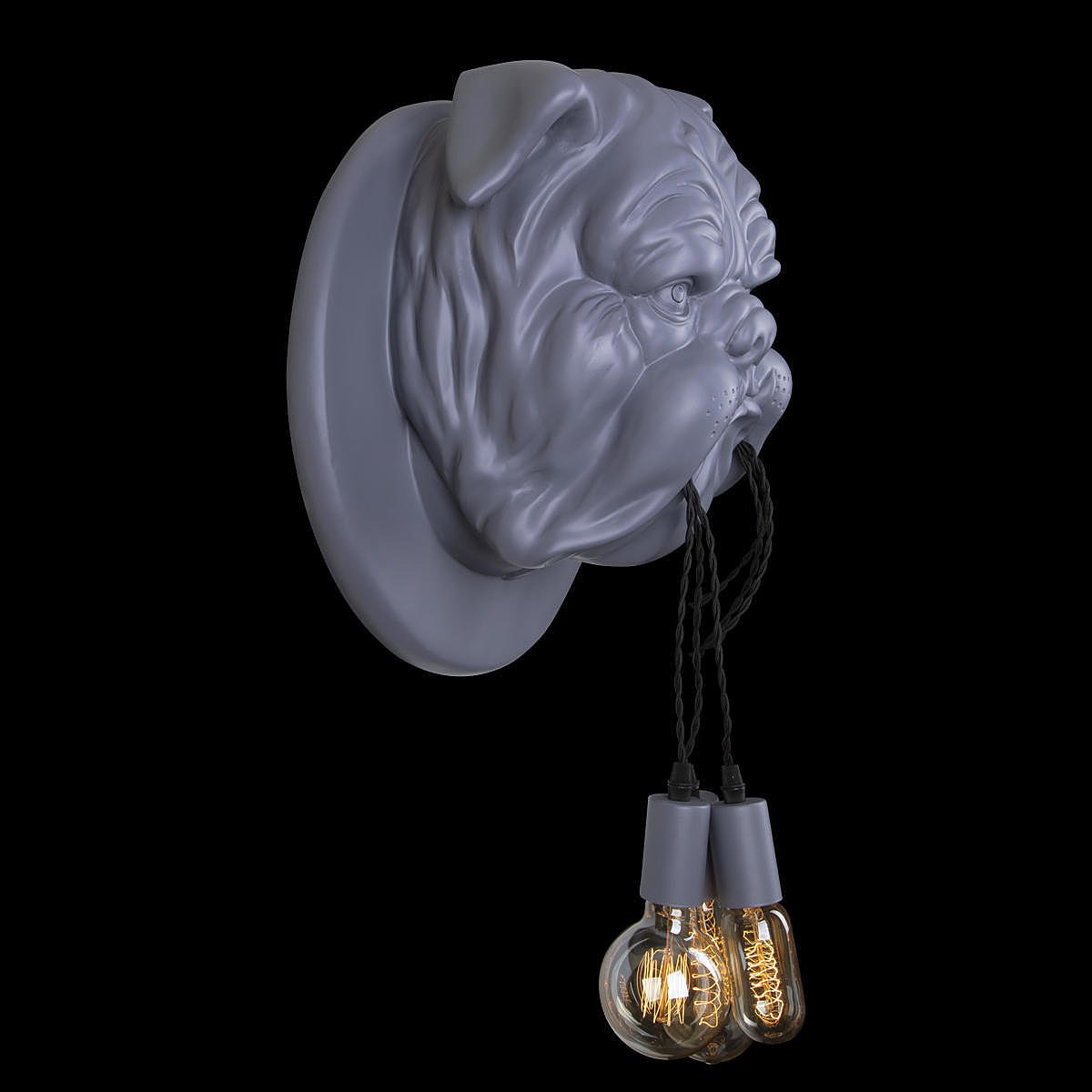 10177 Grey Настенный светильник Loft It Bulldog 10177 Grey