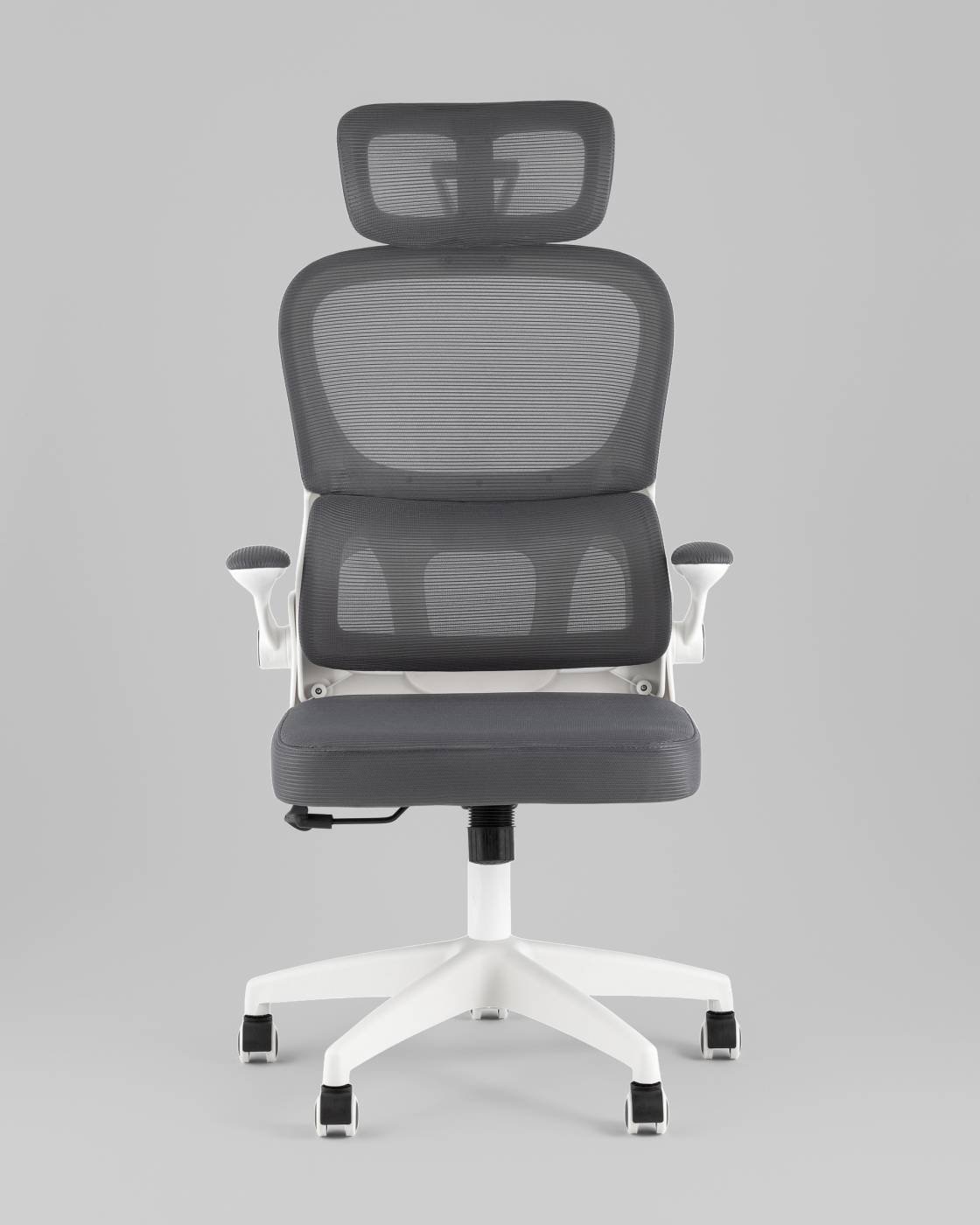 OUE-2529W grey Офисное кресло Stool Group OUE-2529W grey