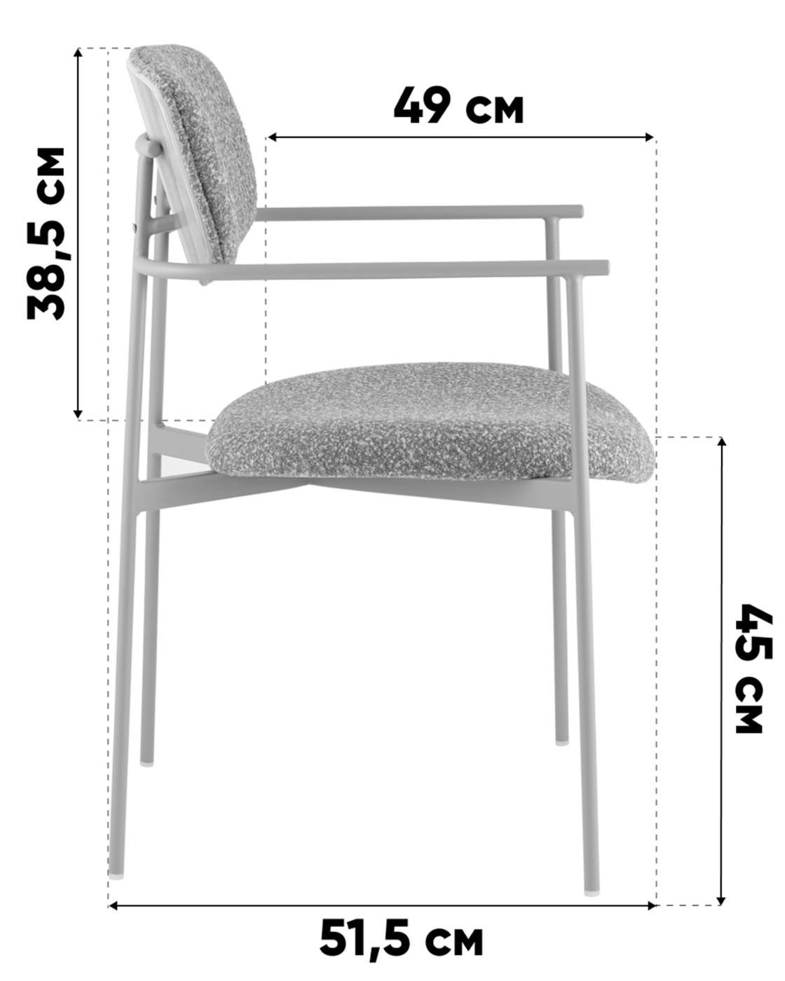 Обеденный стул Stool Group Doe FDC7387 OTE-CL-113 F13