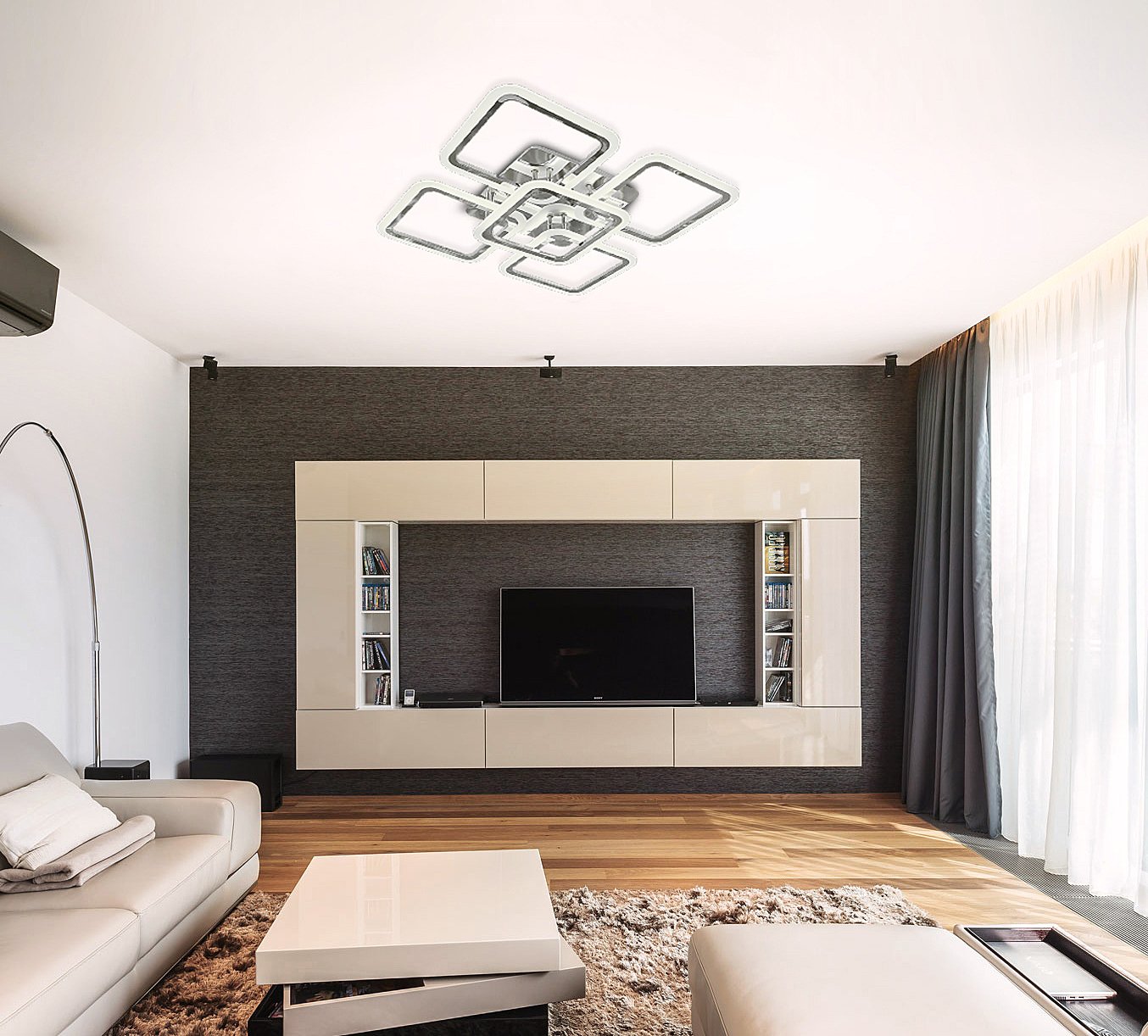 Потолочная люстра Natali Kovaltseva LED HIGH-TECH LED LAMPS 82023