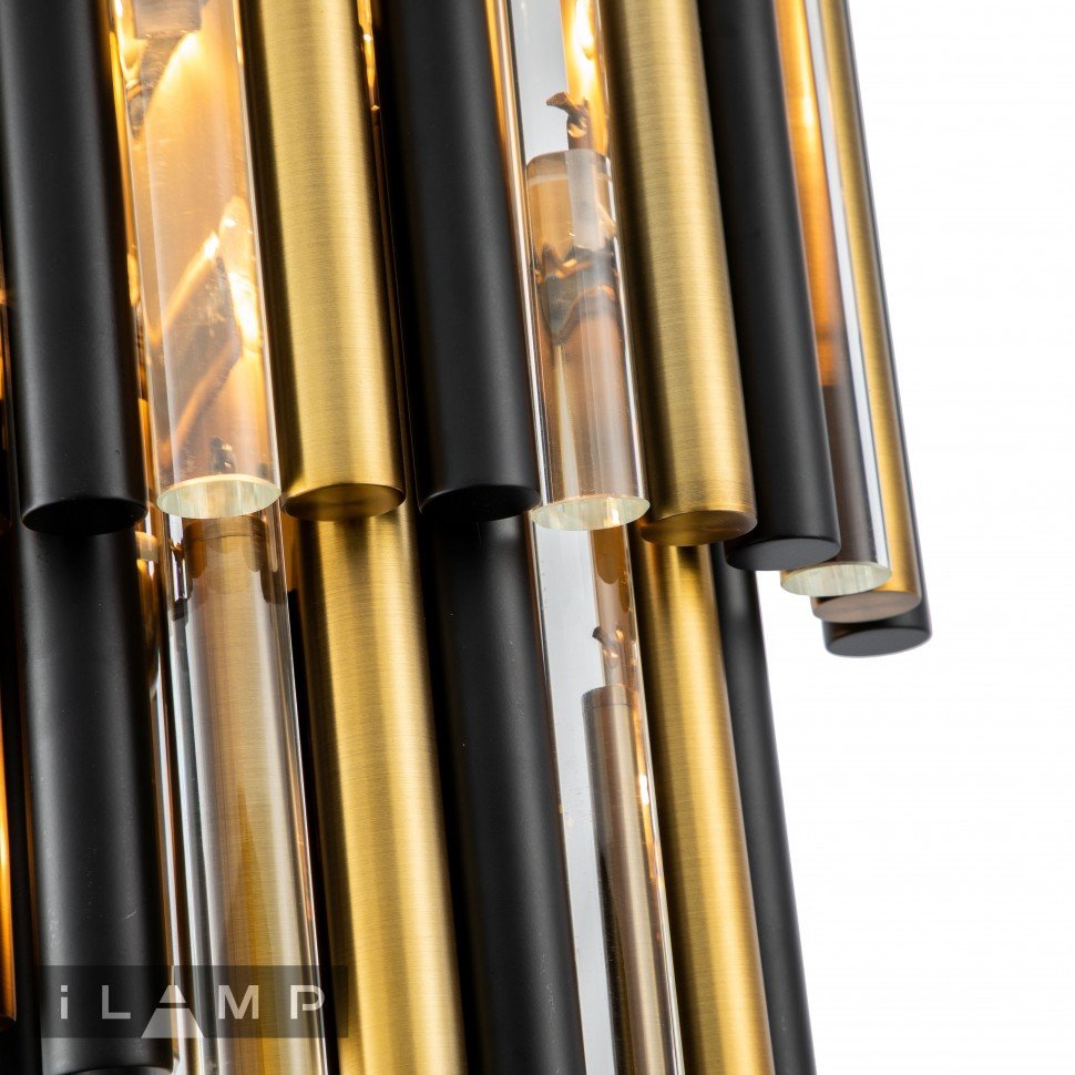 097B-3 MBR+BK Настенное бра iLamp Tribeca 097B-3 MBR+BK