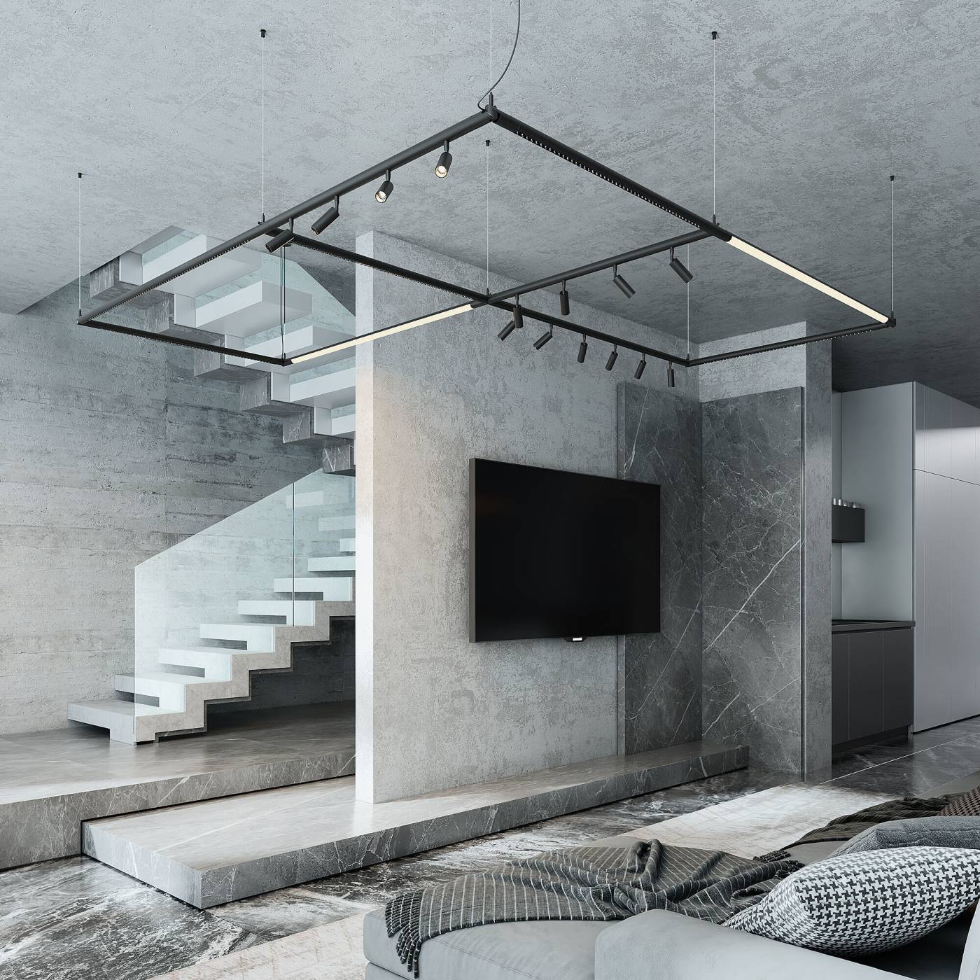 Module System Трековый светильник 18W 3000K (черный) 85173/01 Трековый светильник Elektrostandard Module System Module System Трековый светильник 18W 3000K (черный) 85173/01