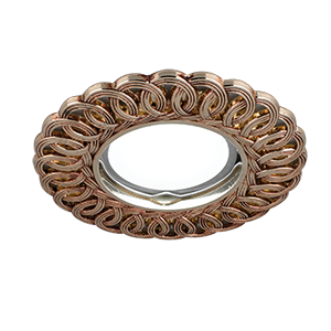 Встраиваемый светильник с узорами Antique CA043 Gauss