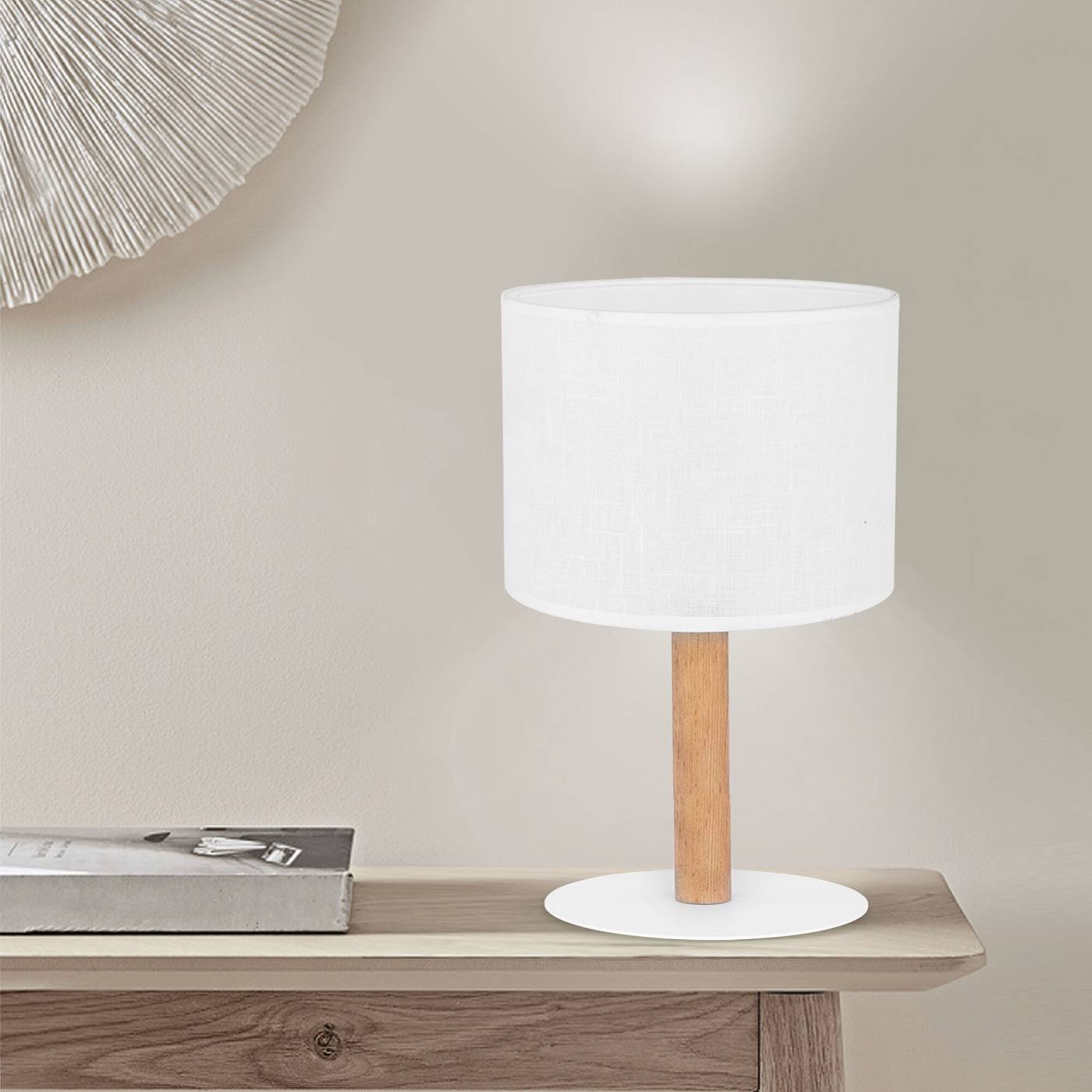 Настольная лампа TK Lighting Deva 5217 Deva White