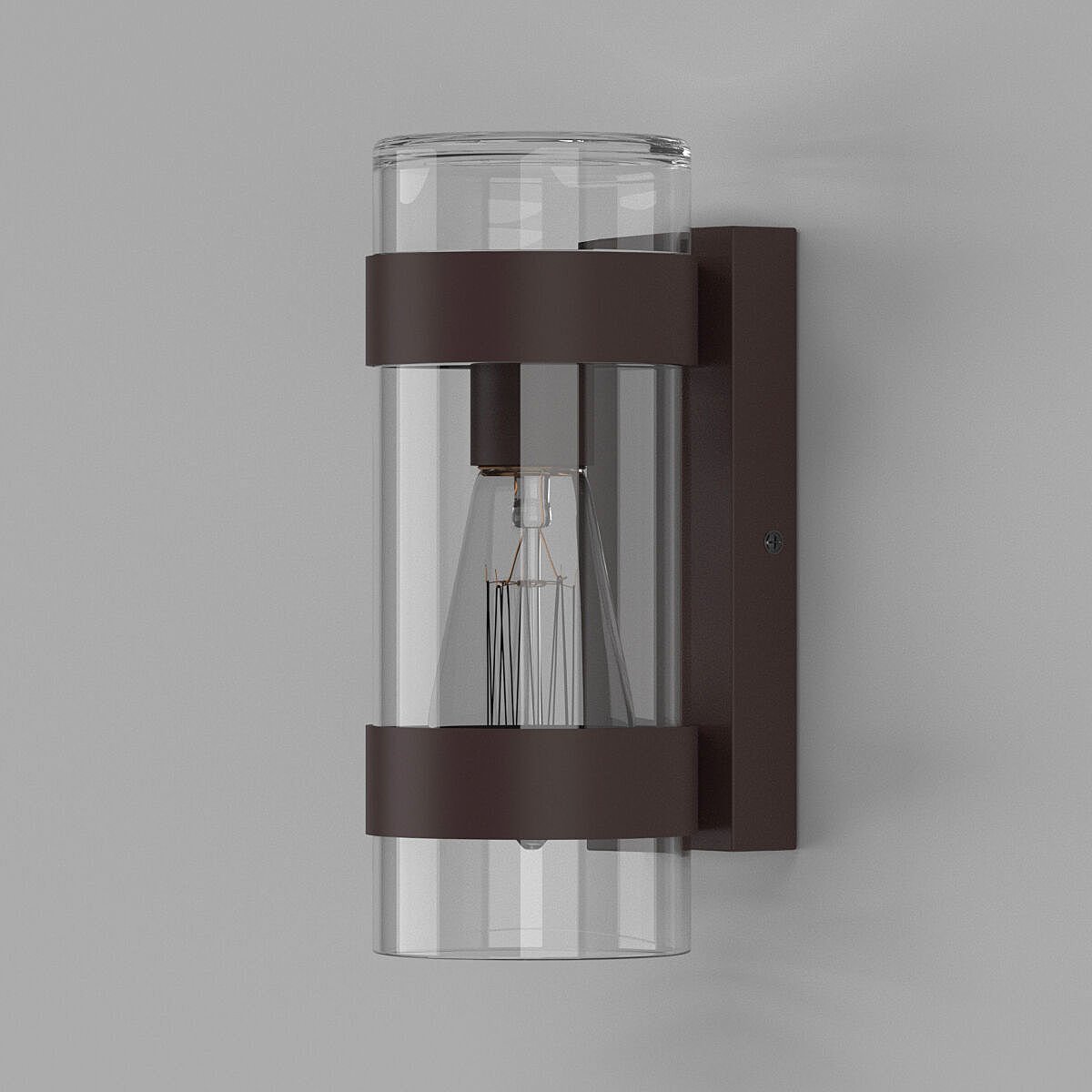 Уличный настенный светильник Elektrostandard Falcon Falcon темно-коричневый (35167/D)