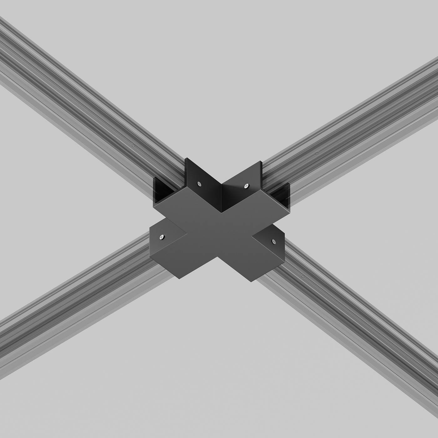 Коннектор X-образный для профиля Elasity IP Maytoni IP O-TR001-CC