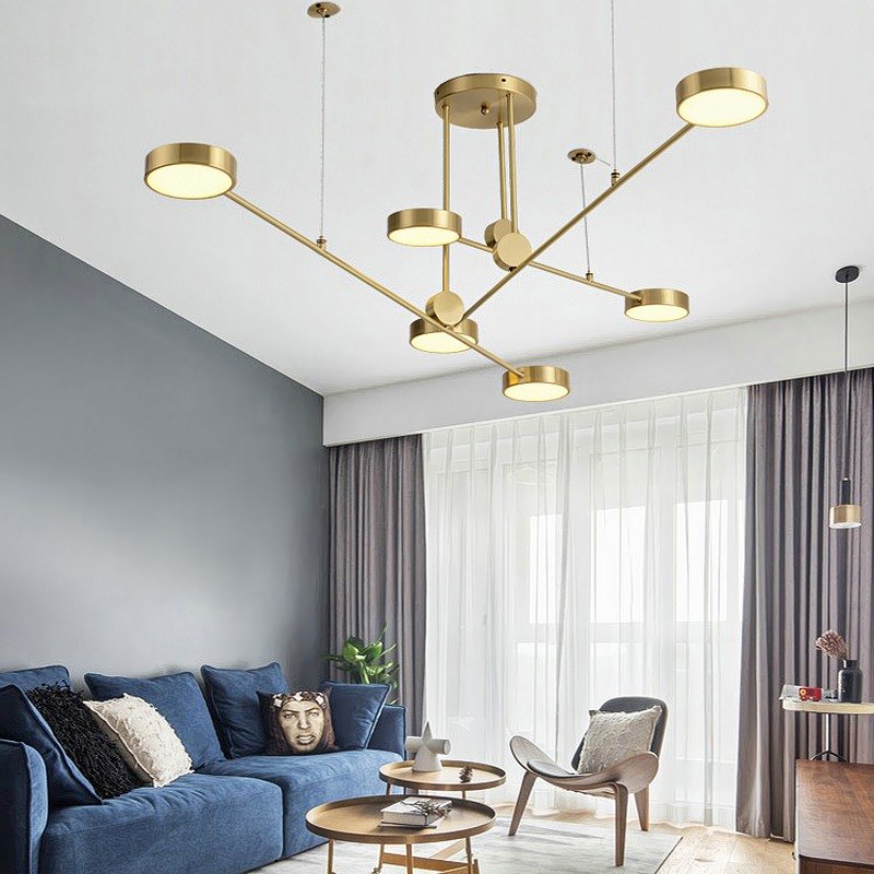 141063-26 Потолочная люстра ImperiumLoft Technum-Led-Gold01 141063-26