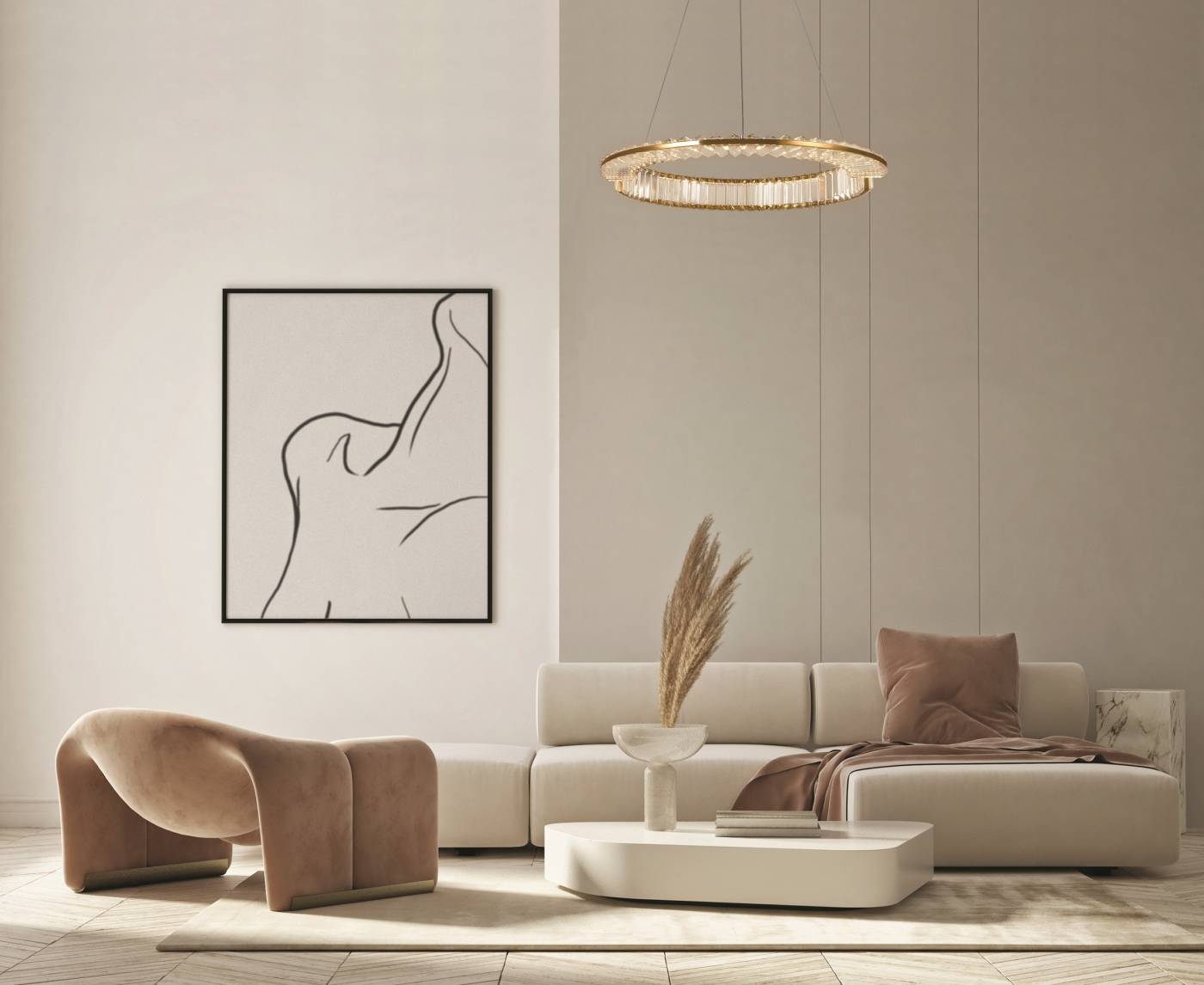 Подвесная люстра Maytoni Krone P097PL-L36G4K