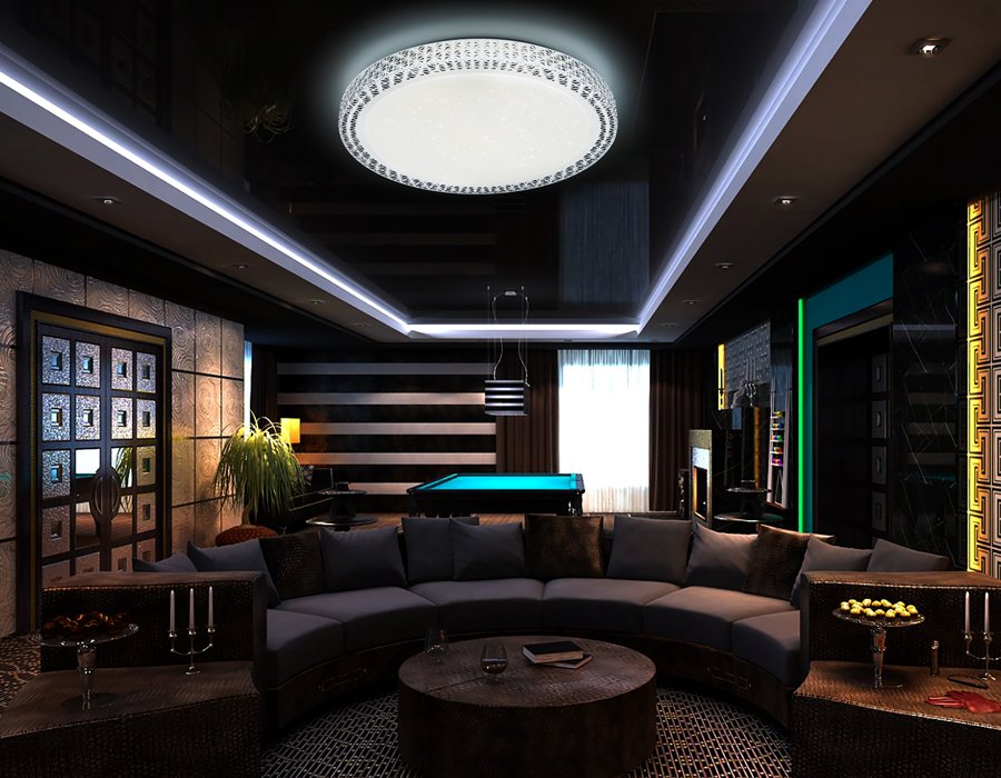 Потолочный светодиодный светильник Ambrella Orbital FF85