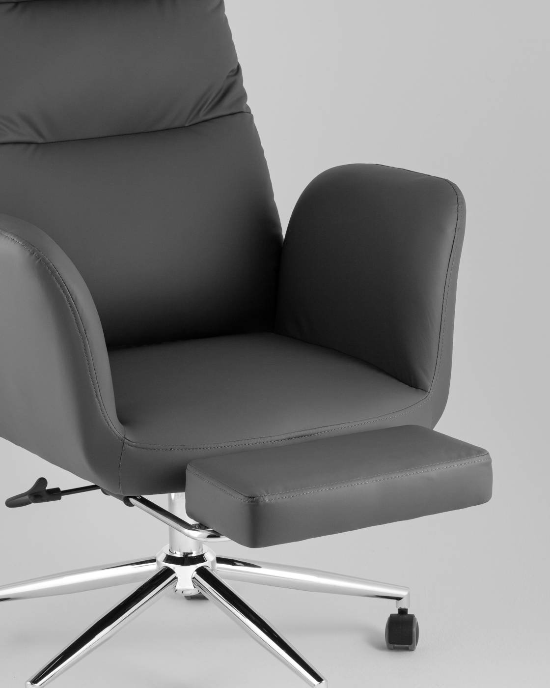 DD-004-OT NC grey Офисное кресло Stool Group DD-004-OT NC grey