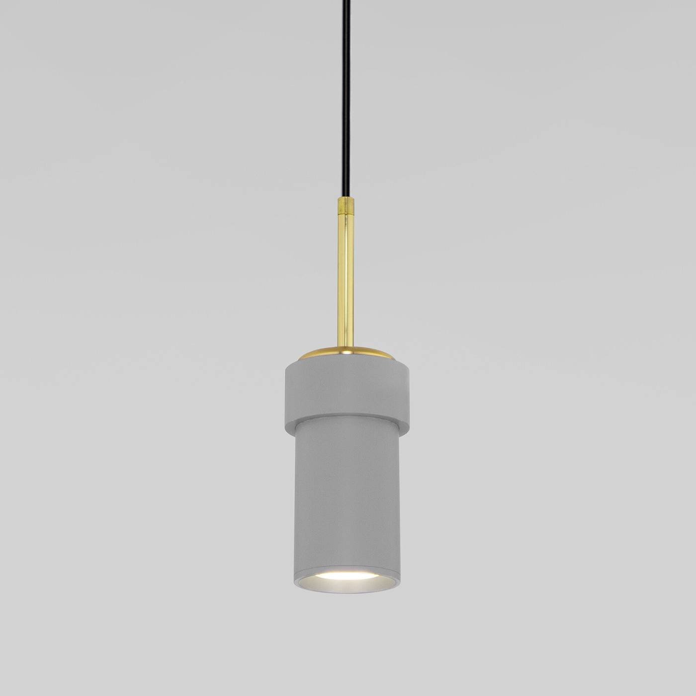 Светильник подвесной Eurosvet Pebble 50264/1 серый