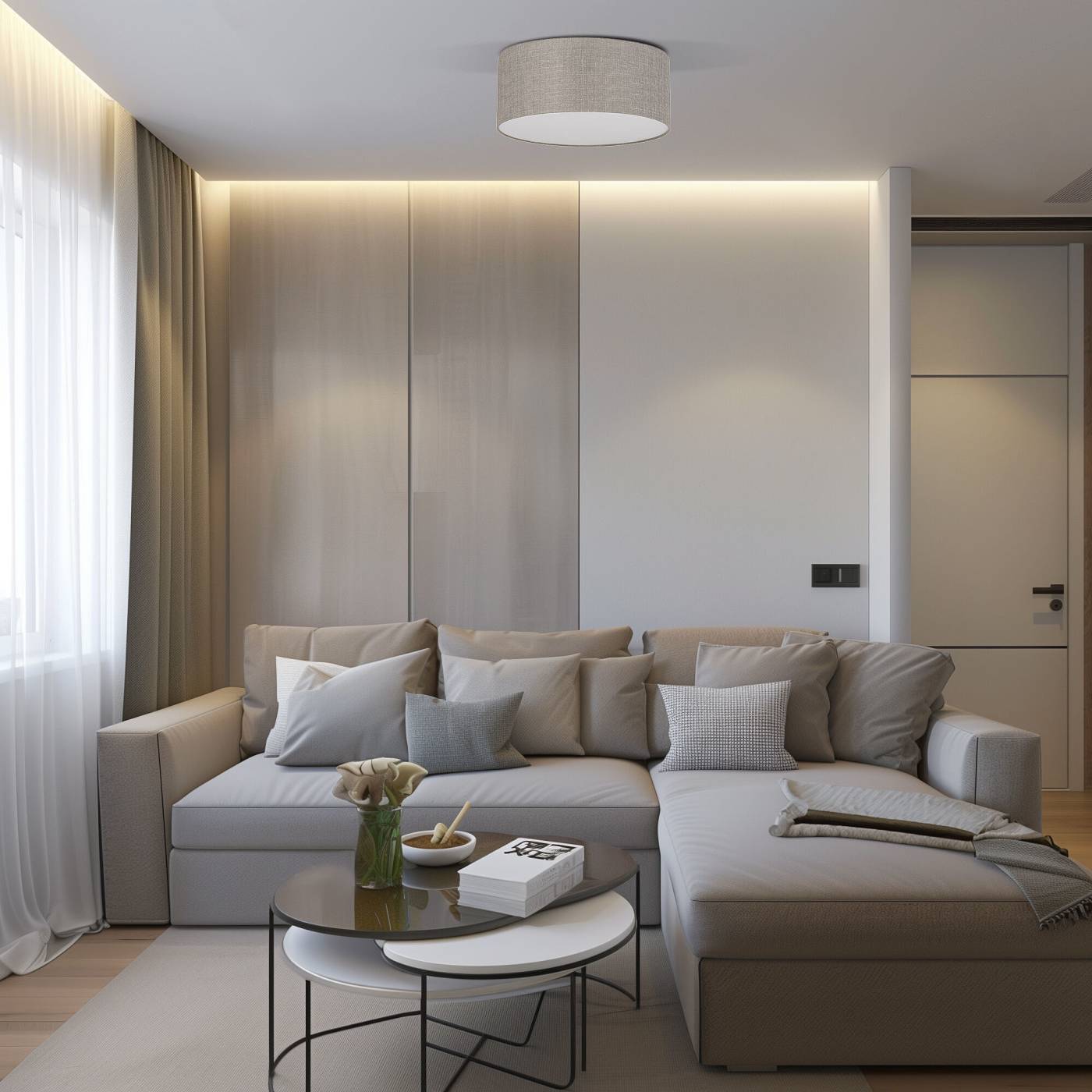 5636 Rondo Linen Светильник потолочный TK Lighting Rondo 5636 Rondo Linen