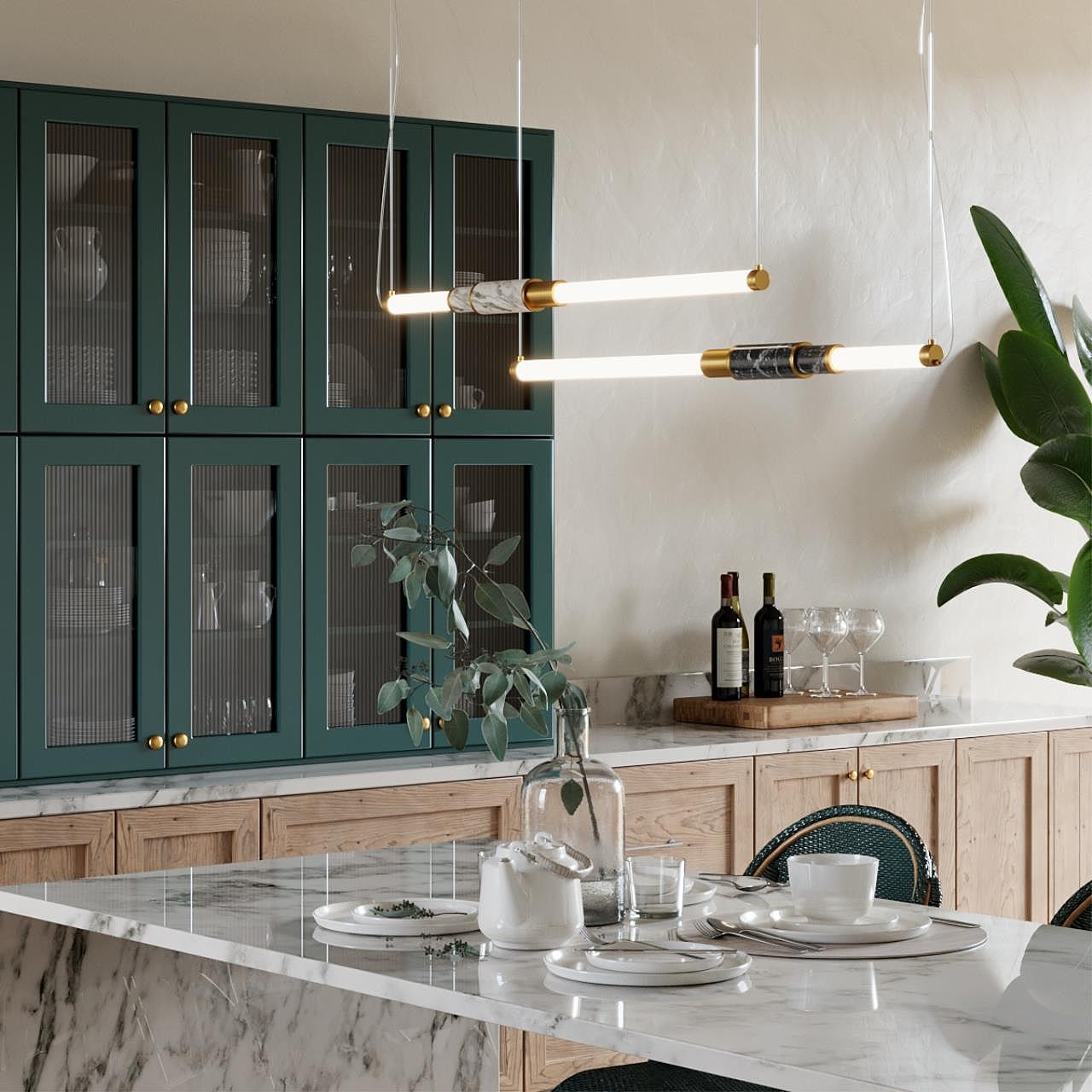 4359/14L Светильник подвесной Odeon Light Marmi 4359/14L