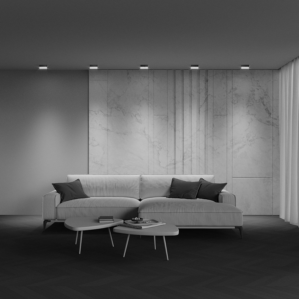 Светильник потолочный Maytoni Points C066CL-12W3-6K-B