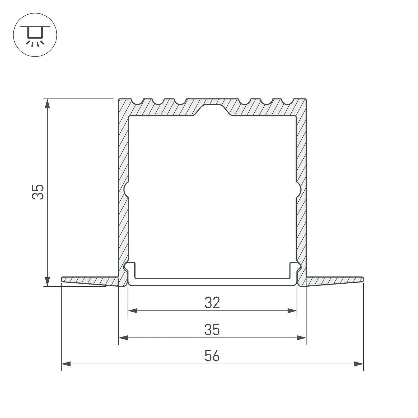 Профиль Arlight Arh-Power 016139