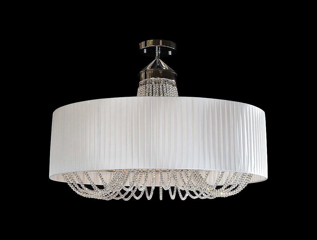 1408/S white Потолочная хрустальная люстра Newport 1400 1408/S white