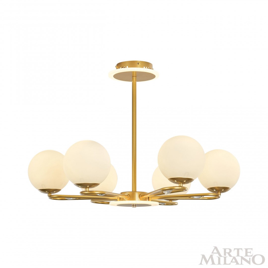 277138/6 GD Потолочная люстра Arte Milano Neapolis77138 277138/6 GD