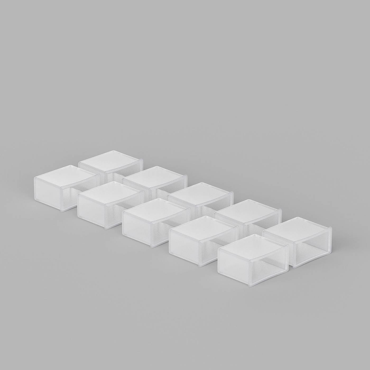 Заглушка для лент COB 24V Elektrostandard Заглушки для лент COB 24V 480Led 14W IP68 (2pkt) (End Cup 24V СОВ)