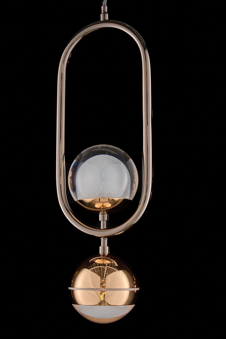 LE7709/1S Black Chrome/Gold Светильник подвесной LEON Lilith LE7709/1S Black Chrome/Gold