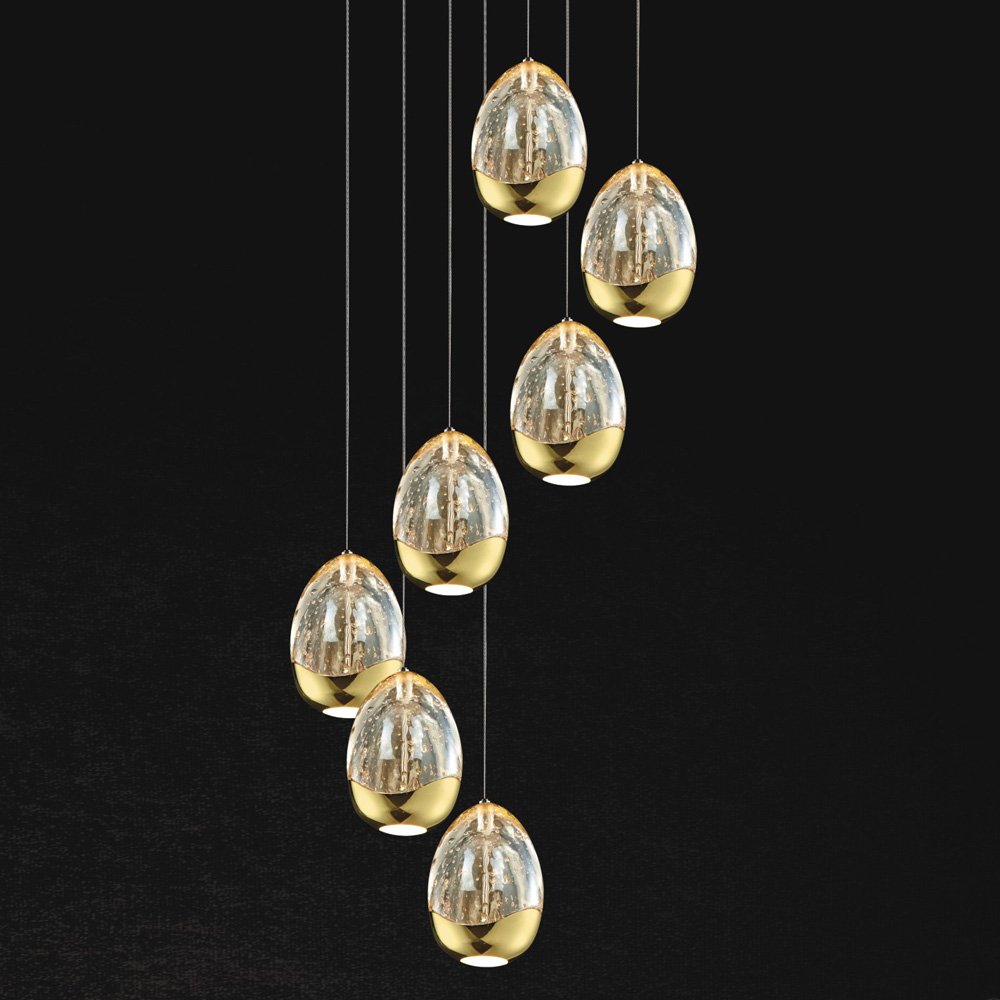 MD13003023-12A gold Люстра каскадная Delight Collection Terrene MD13003023-12A gold