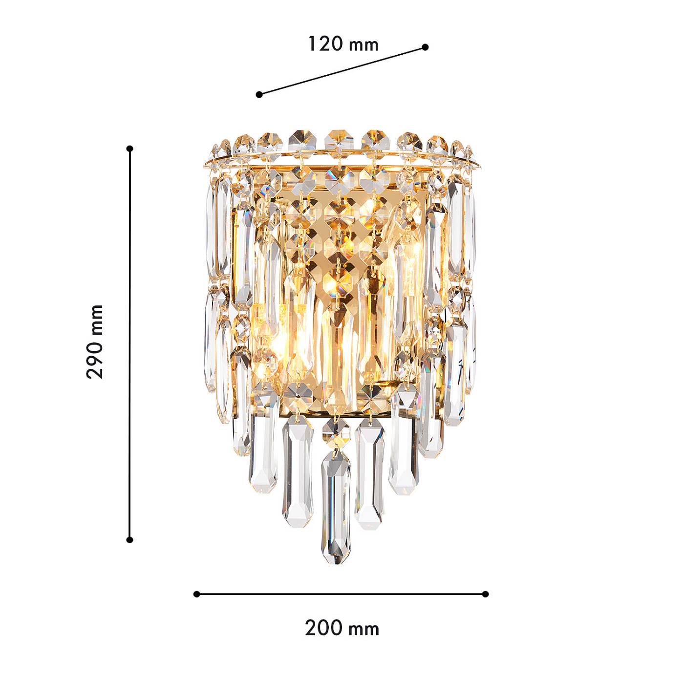 4724-2W Настенное бра Favourite Diadem 4724-2W