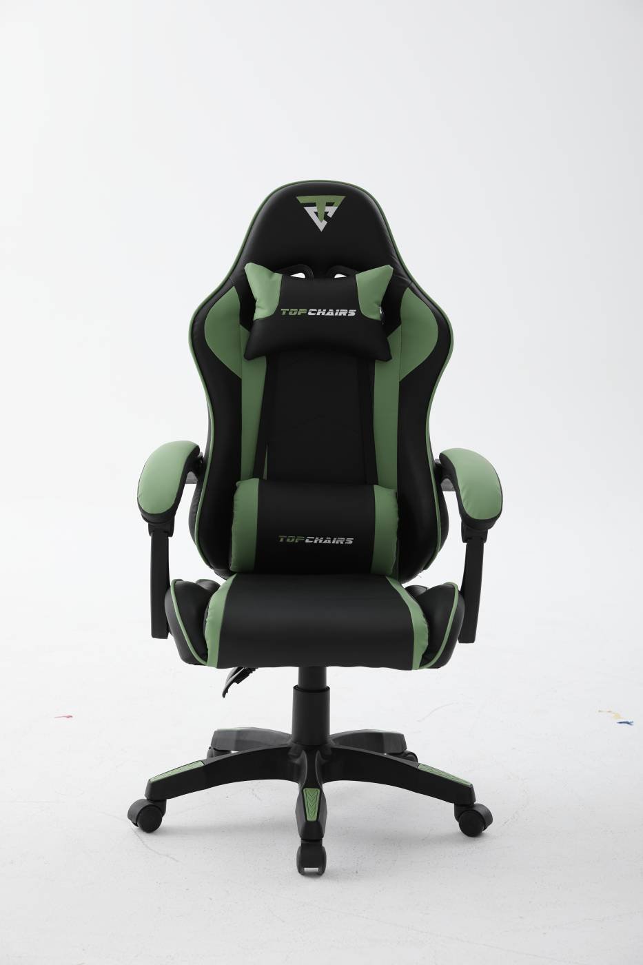 GF-8079 black+green Компьютерное кресло Stool Group GF-8079 black+green