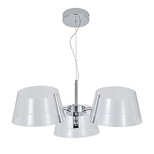 Подвесная люстра Indigo Orlare V000105L 14021/3P Chrome