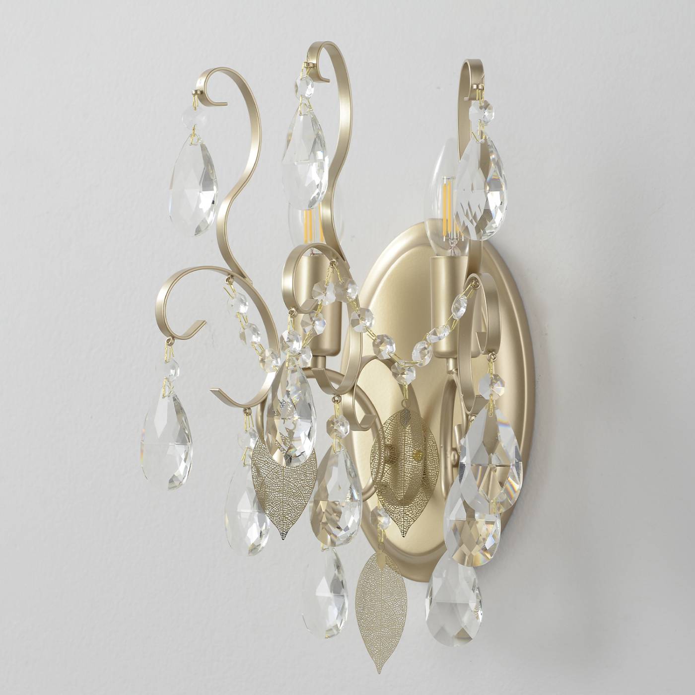 Настенное бра Crystal Lux Esmiralda ESMIRALDA AP2 GOLD
